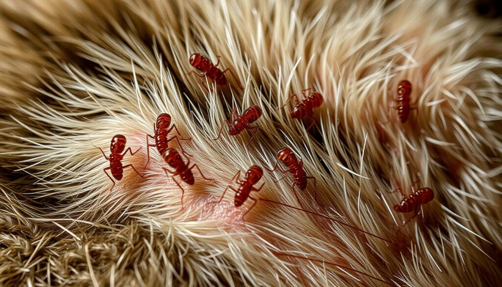 ¿Cómo saber si mi gato tiene pulgas o ácaros?